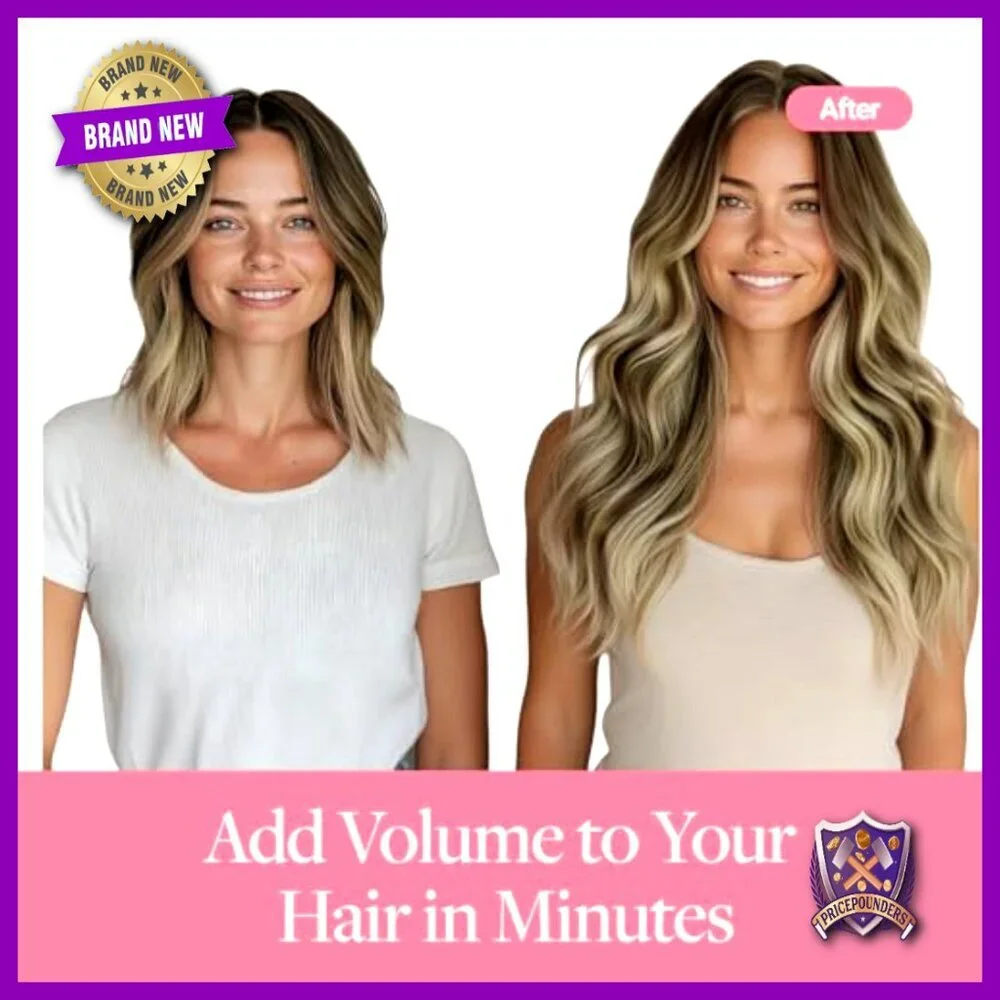 18 Inch Human Hair Tape In Extensions, 50g, Salon Quality, Easy Application